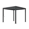Orion Comfort terrasoverkapping 300 x 300 cm antraciet