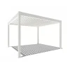 Orion Deluxe overkapping elektrisch met LED 360 x 400 cm wit