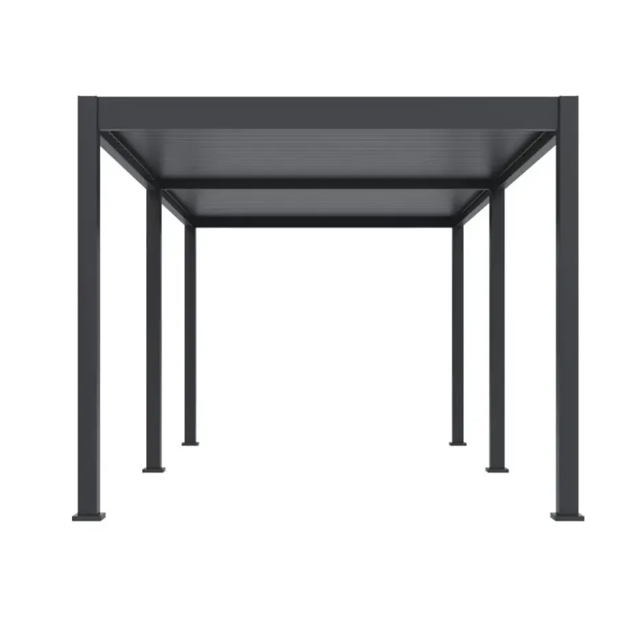 Orion Deluxe overkapping - 300 x 600 cm - Antraciet