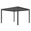 Orion Deluxe terrasoverkapping 360 x 400 cm antraciet