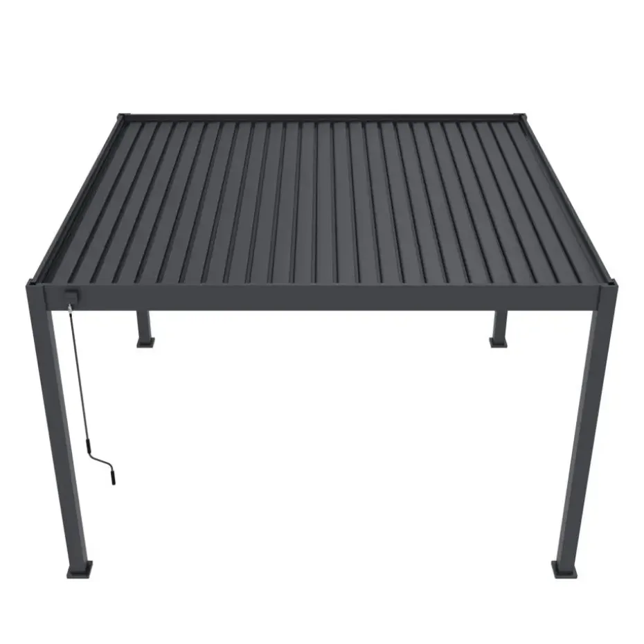 Orion Deluxe terrasoverkapping 360 x 400 cm antraciet