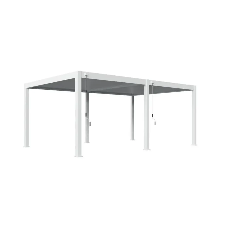 Orion Premium overkapping - 400 x 600 cm - Wit