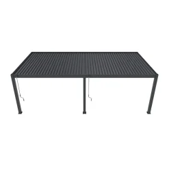 Orion Premium overkapping muur 400 x 800 cm antraciet