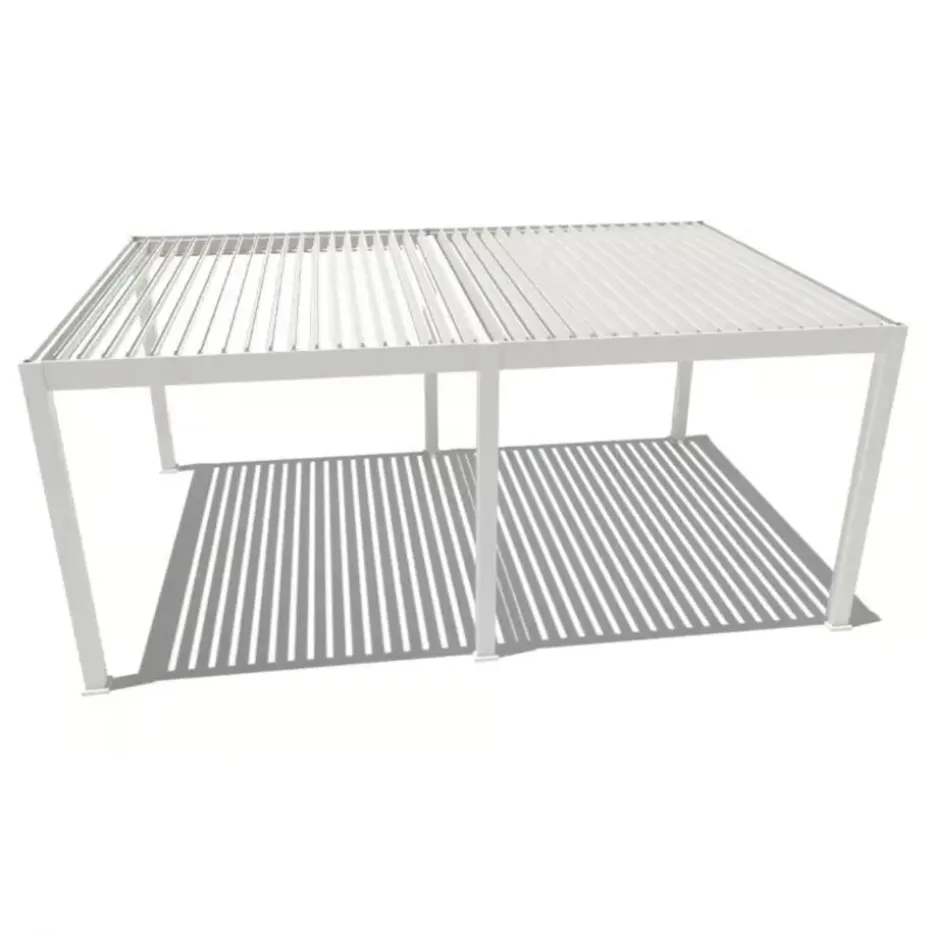 Orion Premium overkapping E-LED - 400 x 600 cm - wit
