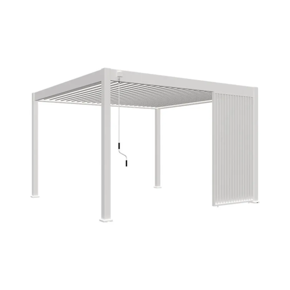 Orion verticaal louvre shutter paneel 1,3 meter wit
