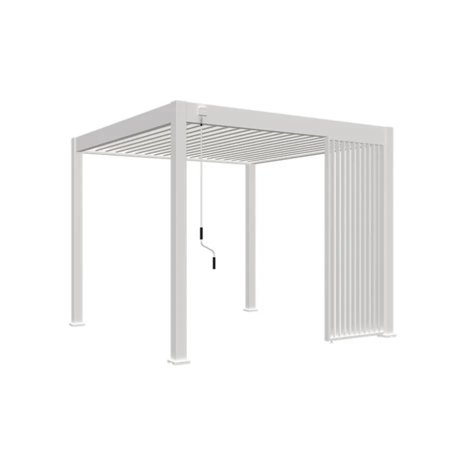 Orion verticaal louvre shutter paneel 1 meter wit