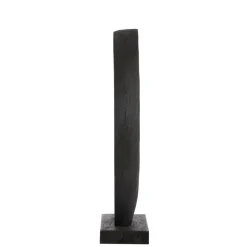 Ornament Randa - Zwart - 40x14x60cm