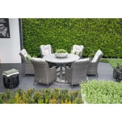 Osborne dining fauteuil - earl grey - valley sand