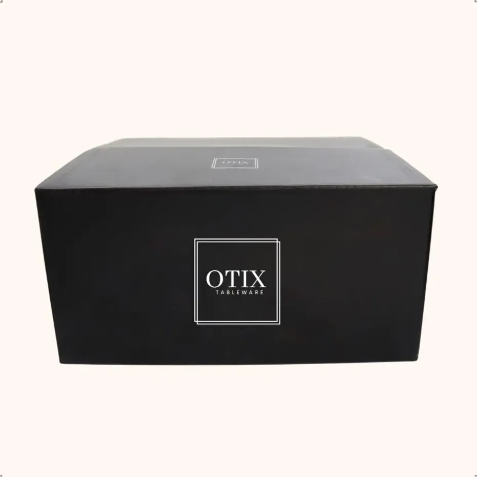 OTIX Dessert Ontbijt Bordenset 12 Persoons Beige 21cm Keramiek LILY