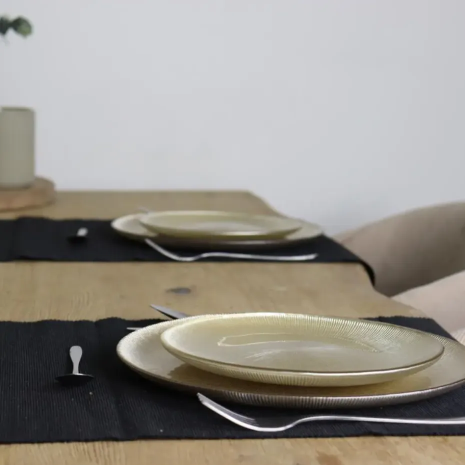 OTIX Dinerborden Bordenset 6 Persoons Onderborden Goud