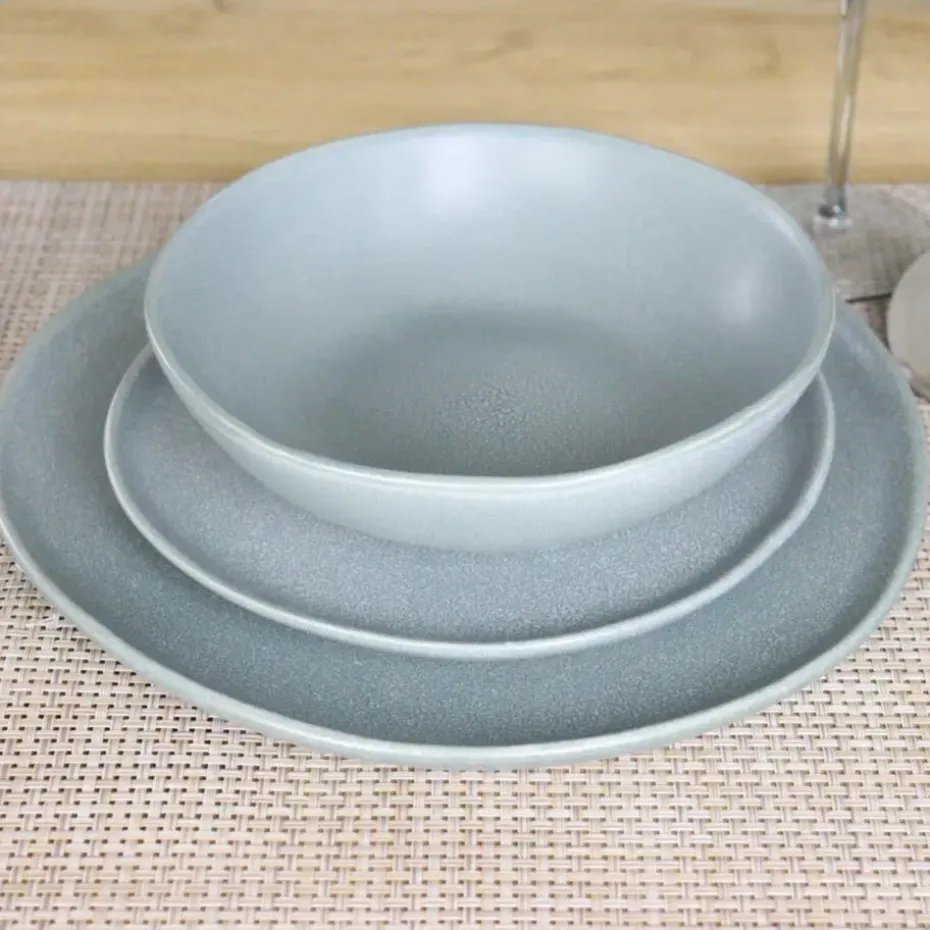 OTIX Dinerborden Bordenset 6 Persoons 27cm Aardewerk OAK