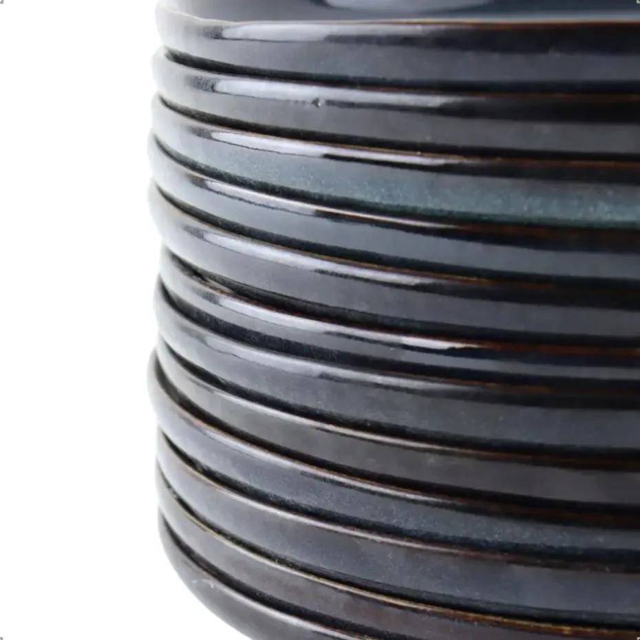 OTIX Dinerborden Bordenset 12 Persoons 26cm Blauw Aardewerk EBONY