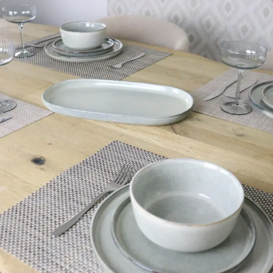 OTIX Dinerborden Bordenset 6 Persoons 27cm Aardewerk BEECH