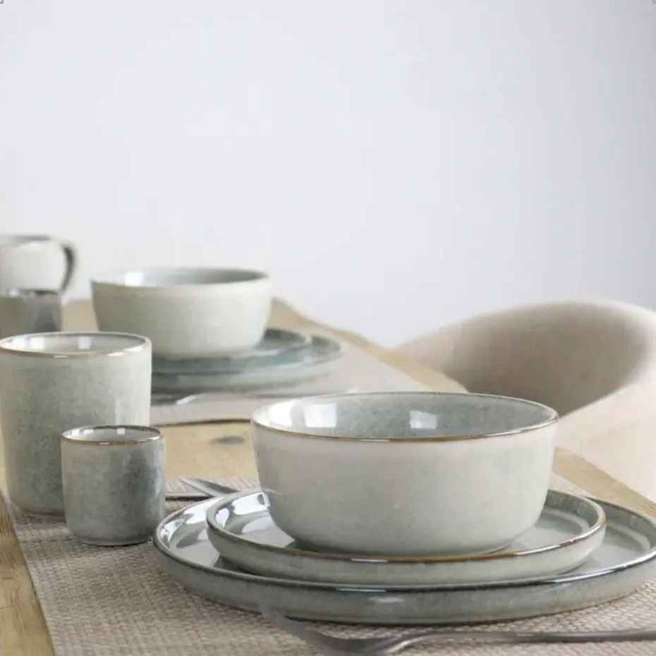 OTIX Dinerborden Bordenset 6 Persoons 27cm Aardewerk BEECH