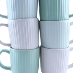OTIX Koffiekopjes 6 stuks Aurora - Multikleur