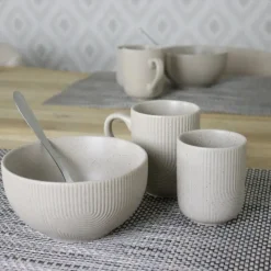 OTIX Koffiekopjes Met Oor Set van 12 Koffietassen Cappuccino Kop 300ML