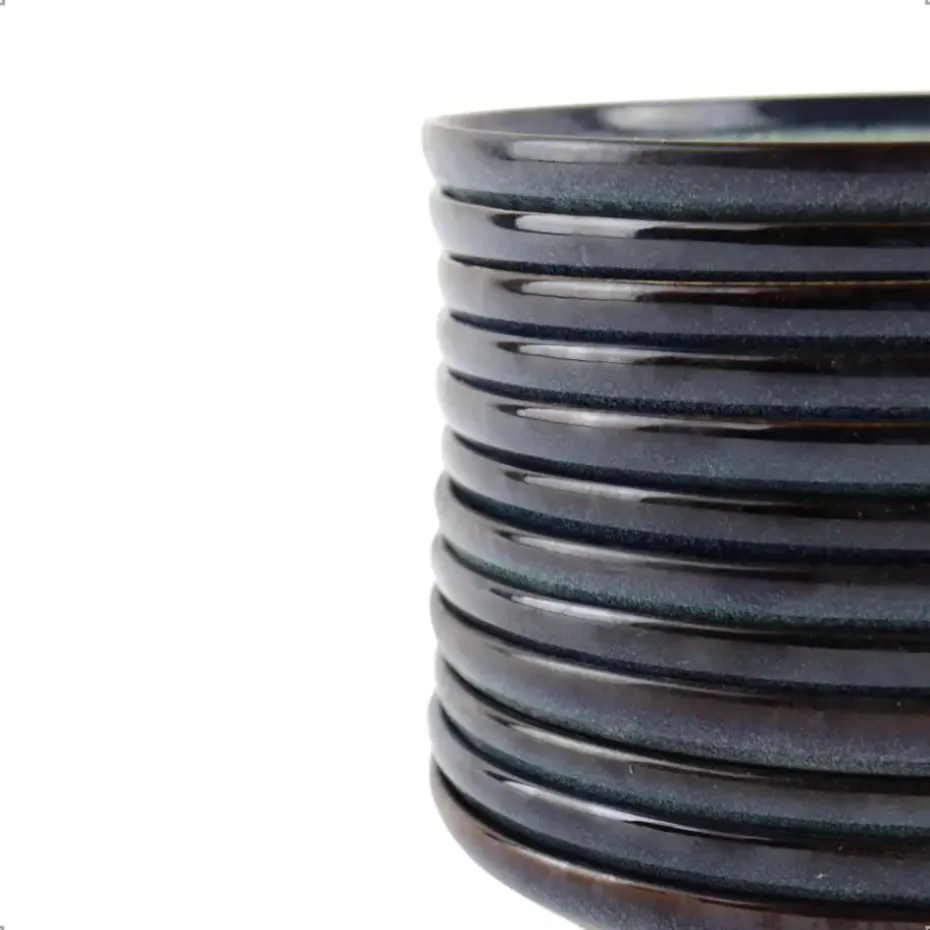 OTIX Serviesset 12 Delig Ebony - Blauw