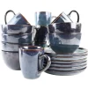 OTIX Serviesset 6 Persoons met Bordenset Soepkommen 600ml Koffiekopjes 350ml...