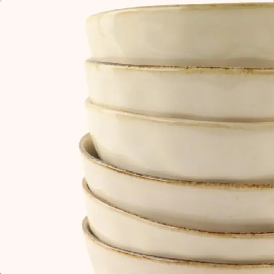 OTIX Soepkommen 12 Persoons Beige 620ml Keramiek MAPLE