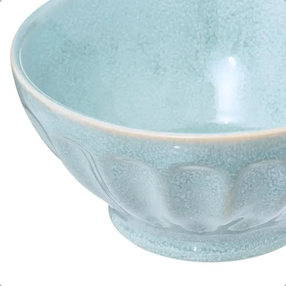 OTIX Soepkommen Zonder Oor Set van 12 Schaaltjes 560ml Licht Blauw ELM