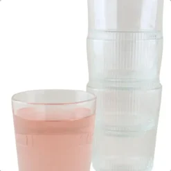 OTIX Theemok Drinkglazen Koffiemok Limonade glazen 320ml Set van 8