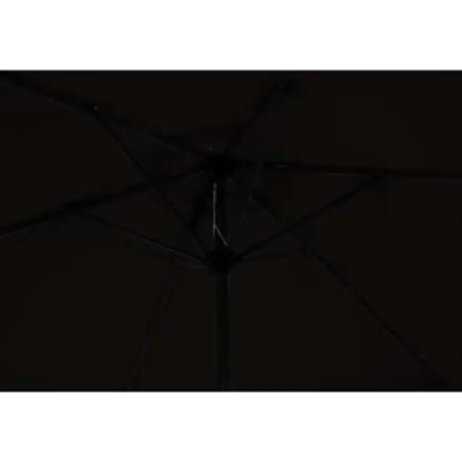 Outdoor Living - Parasol Gemini - Zwart - Diameter Ø3m