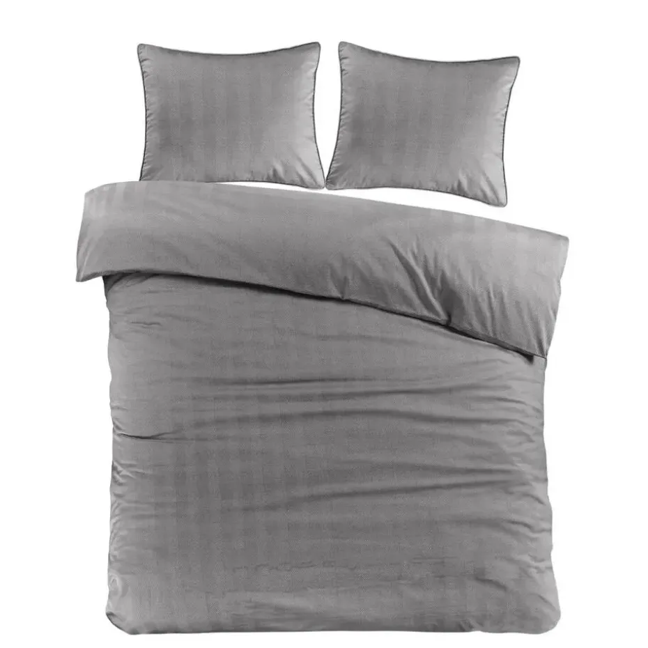 Papillon Beaufort Dekbedovertrek - Lits-jumeaux - 240x200/220 cm - Grijs