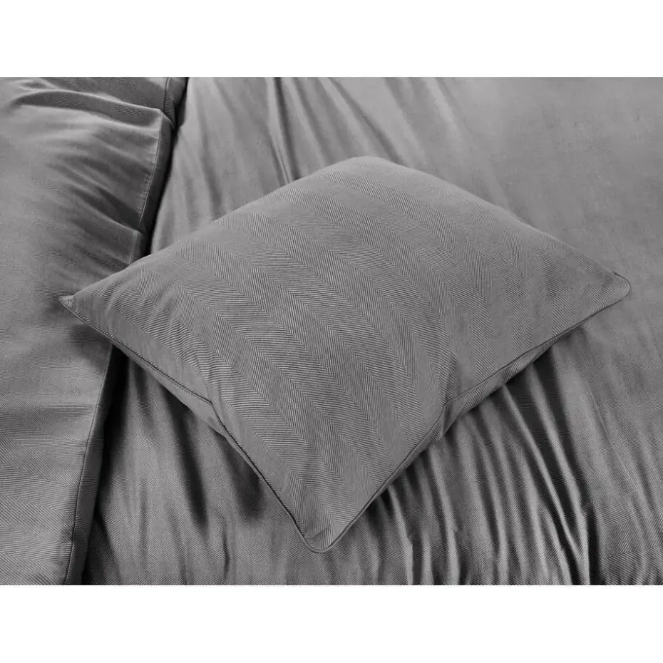 Papillon Beaufort Dekbedovertrek - Lits-jumeaux - 240x200/220 cm - Grijs