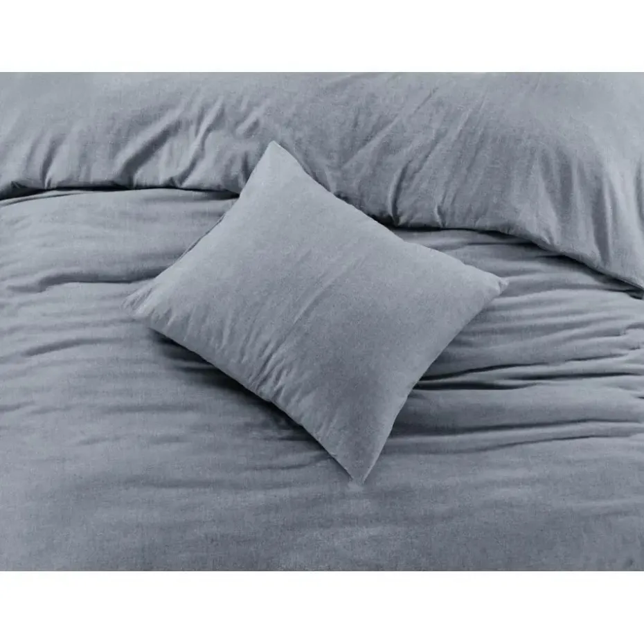 Papillon dekbedovertrek Brienz flanel - 140x200/220cm - Blauw