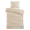 Papillon Jip Dekbedovertrek - Eenpersoons - 140x200/220 cm - Beige