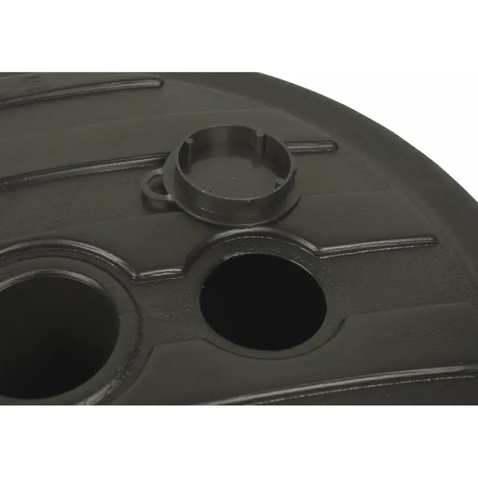 Parasolvoet - rond - antraciet - D42 cm - 13 liter - kunststof