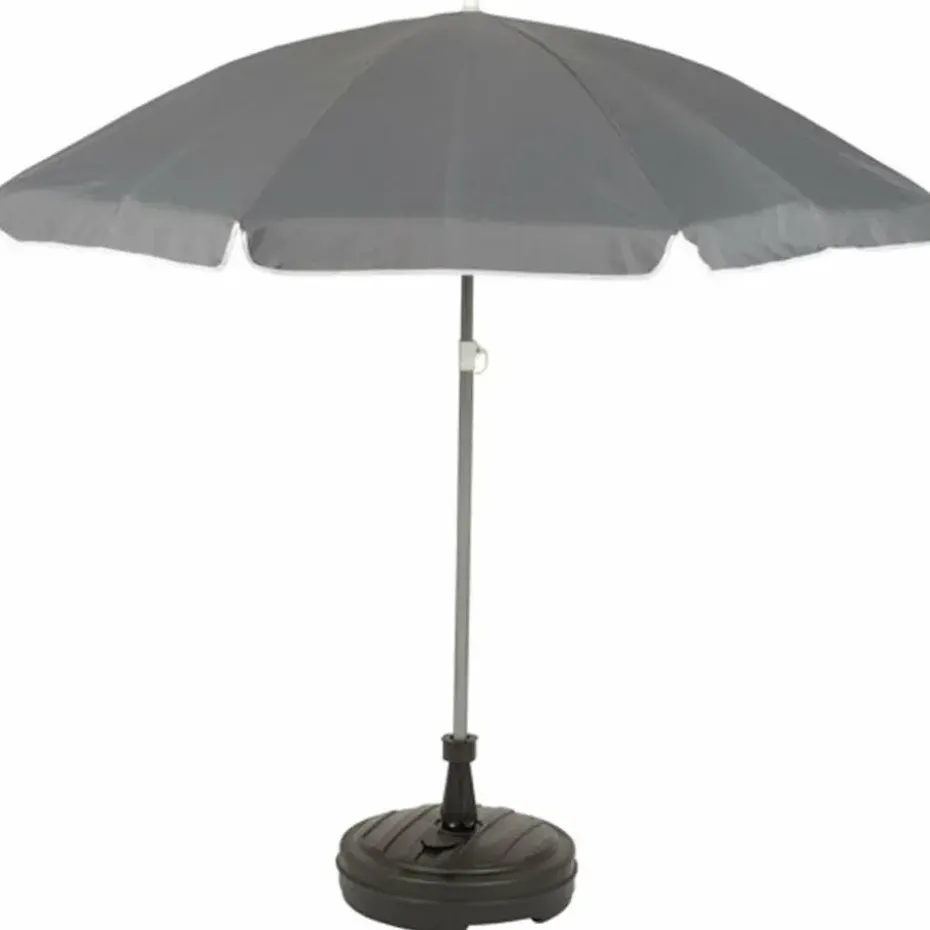 Parasolvoet - rond - antraciet - D42 cm - 13 liter - kunststof