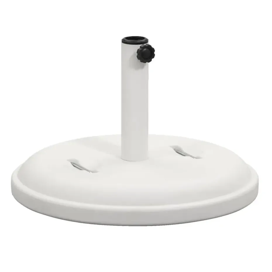 Parasolvoet met handvaten - zand - 25kg