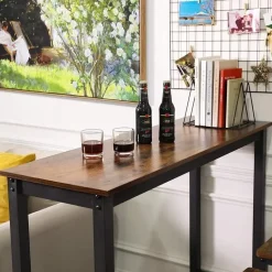 Parya Home - Smalle bartafel - Metale frame - Industrieel