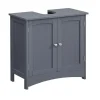 Parya Home - Wastafelonderkast - 2 Deuren - Hout - Grijs