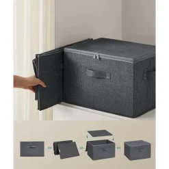 Parya Home Opvouwbare opbergdozen, 6 stuks