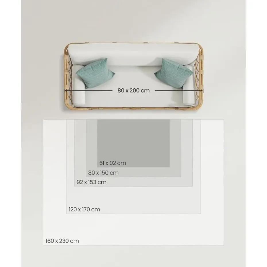 Parya Home Vloerkleed Parya - Antislip - 120 x 170 cm