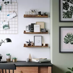 Parya Home wandplanken, set van 3, zwevende planken