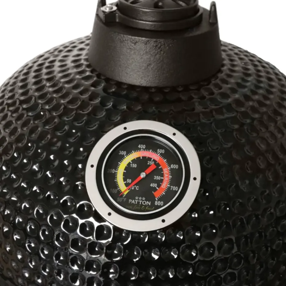 Patton Kamado 16 inch Premium Black incl bluetooth control