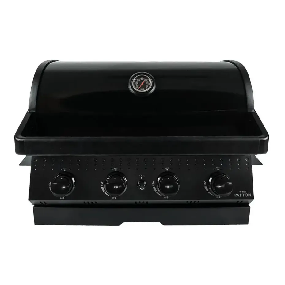 Patton Opus Inbouw Gasbarbecue - 3 Branders + Searbrander