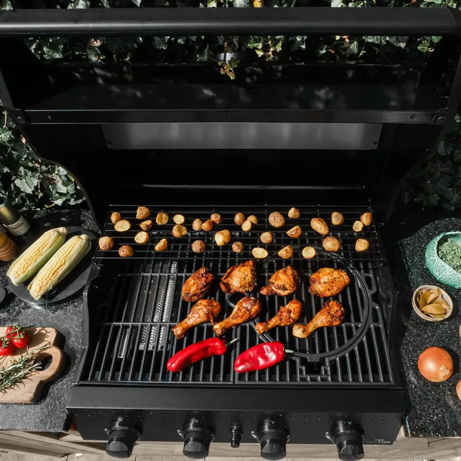 Patton Opus Inbouw Gasbarbecue - 3 Branders + Searbrander
