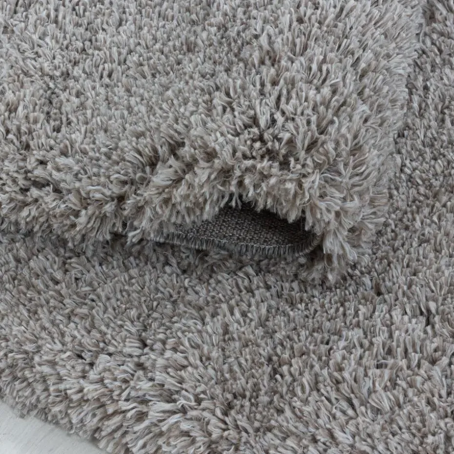 Pearl Soft Hoogpolig Vloerkleed Beige - 160x230 CM