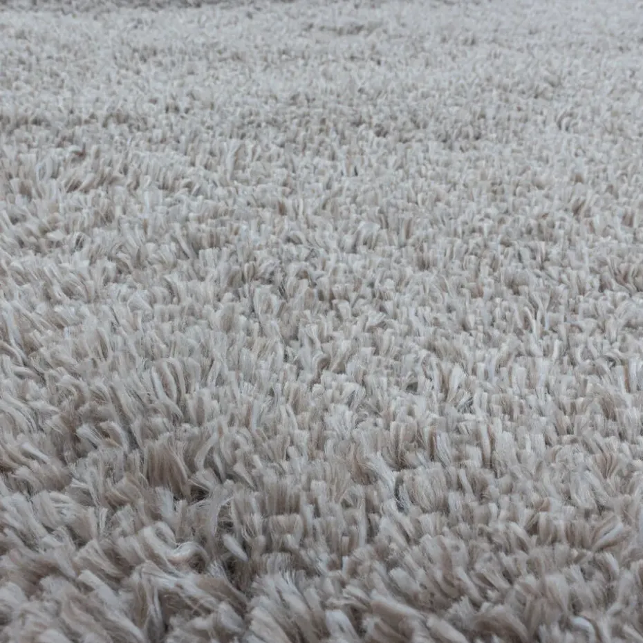 Pearl Soft Hoogpolig Vloerkleed Beige - 160x230 CM