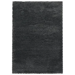 Pearl Soft Hoogpolig Vloerkleed Grijs - 200x290 CM