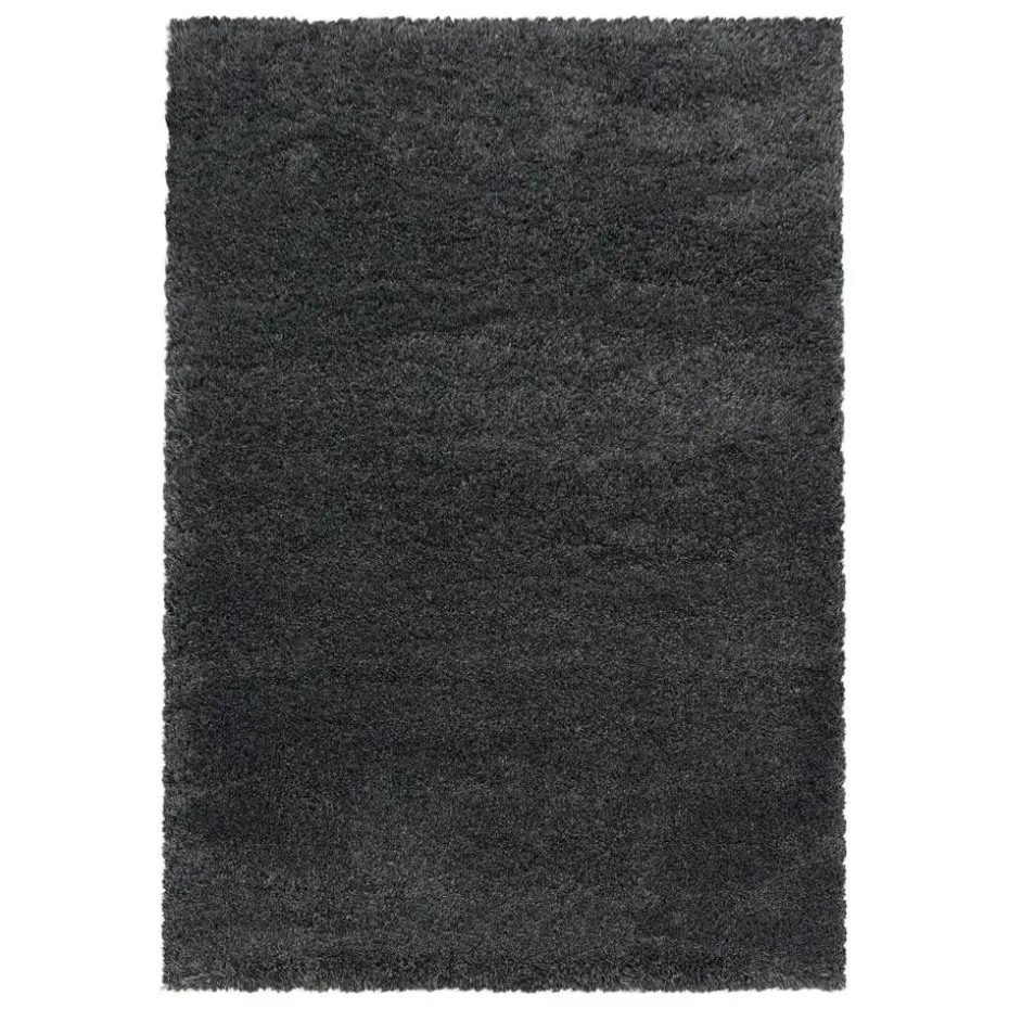 Pearl Soft Hoogpolig Vloerkleed Grijs - 200x290 CM