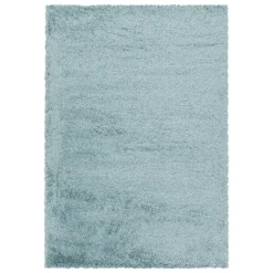 Pearl Soft Hoogpolig Vloerkleed Blauw - 160x230 CM