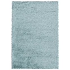 Pearl Soft Hoogpolig Vloerkleed Blauw - 160x230 CM