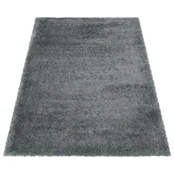 Pearl Soft Hoogpolig Vloerkleed Lichtgrijs - 140x200 CM