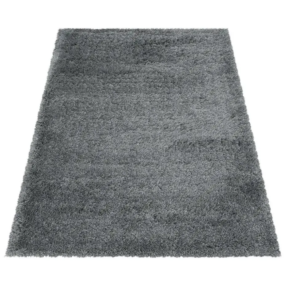 Pearl Soft Hoogpolig Vloerkleed Lichtgrijs - 140x200 CM