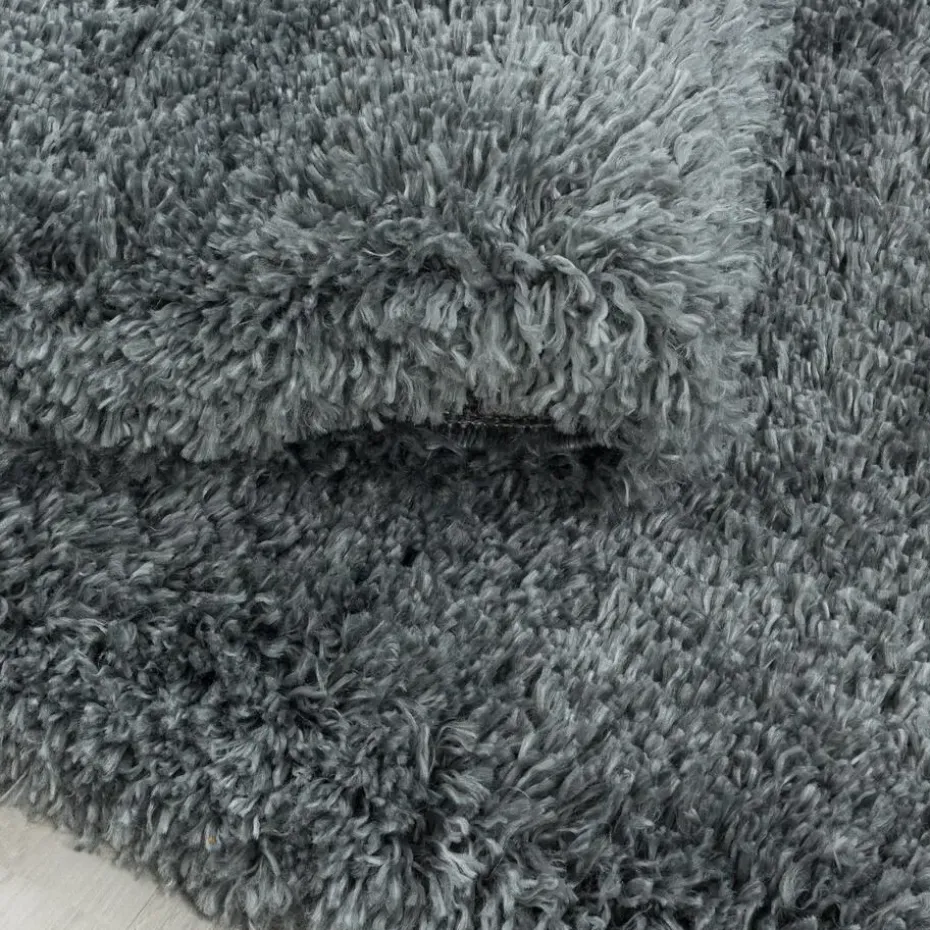 Pearl Soft Hoogpolig Vloerkleed Lichtgrijs - 140x200 CM